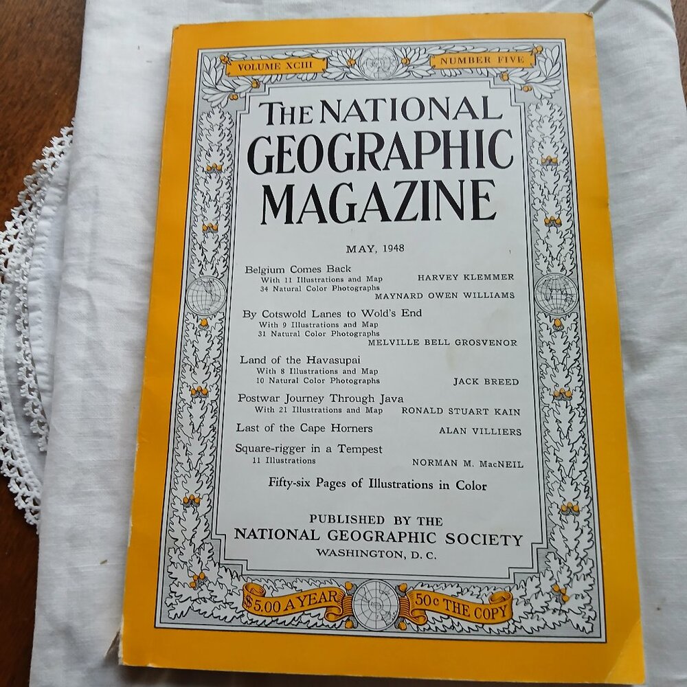 The National Geographic Magazine  May 1948